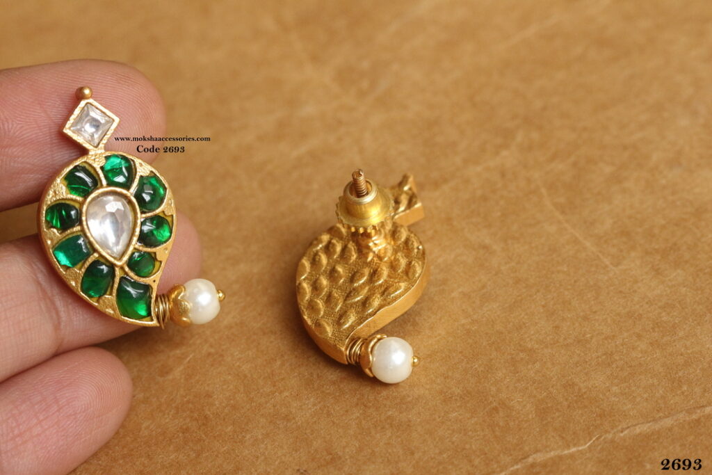 Mango Charm Studs