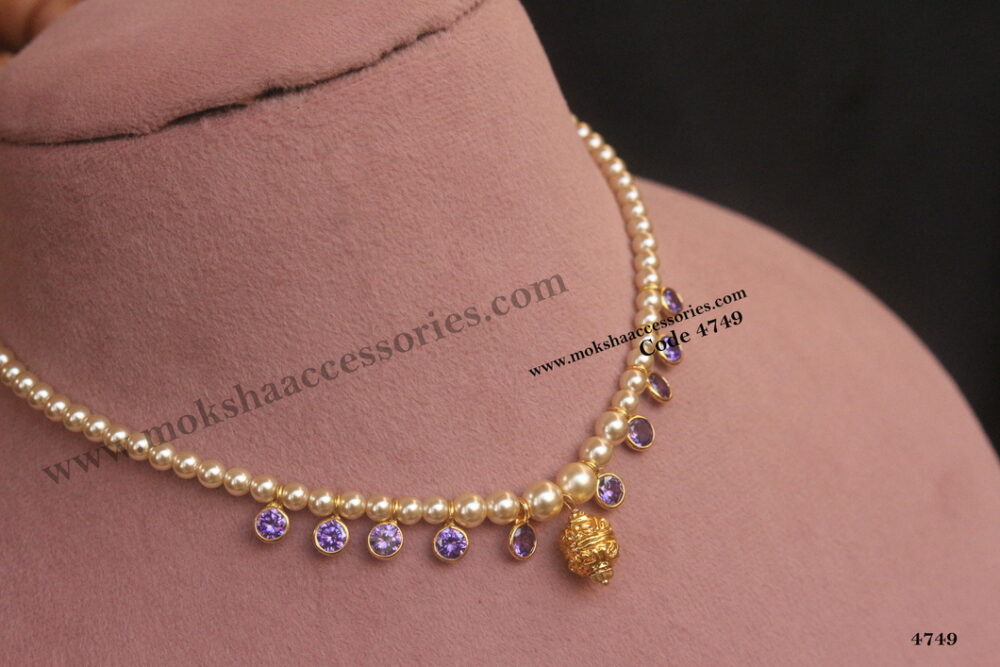 Ruby drops with gold drop and sarvoski pearl