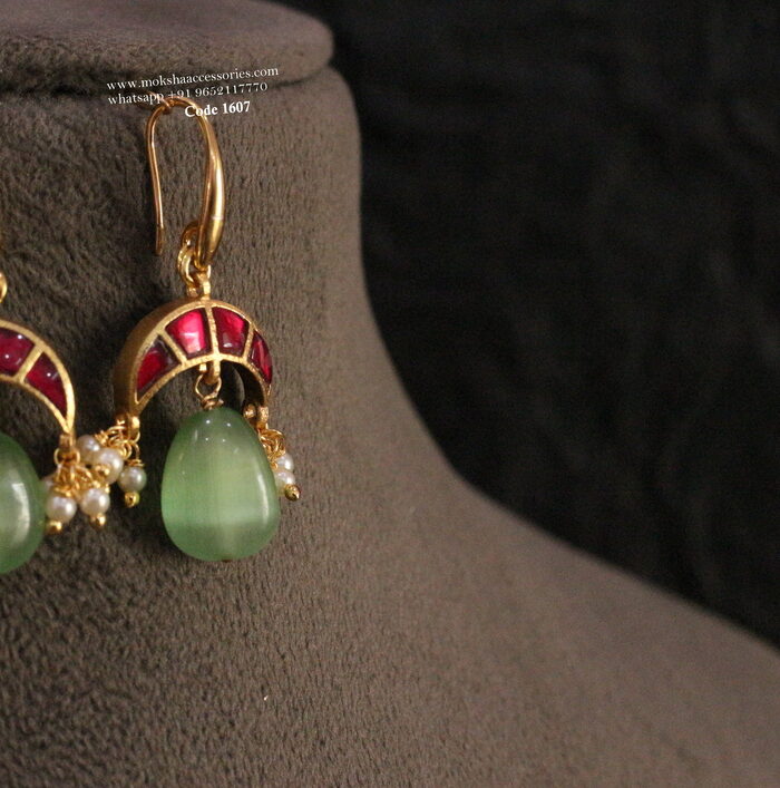 Jadaukundan earrings