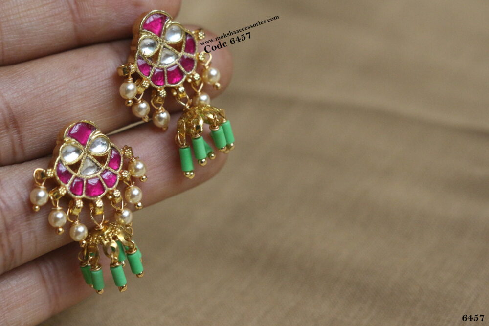 Jadaukundan earrings