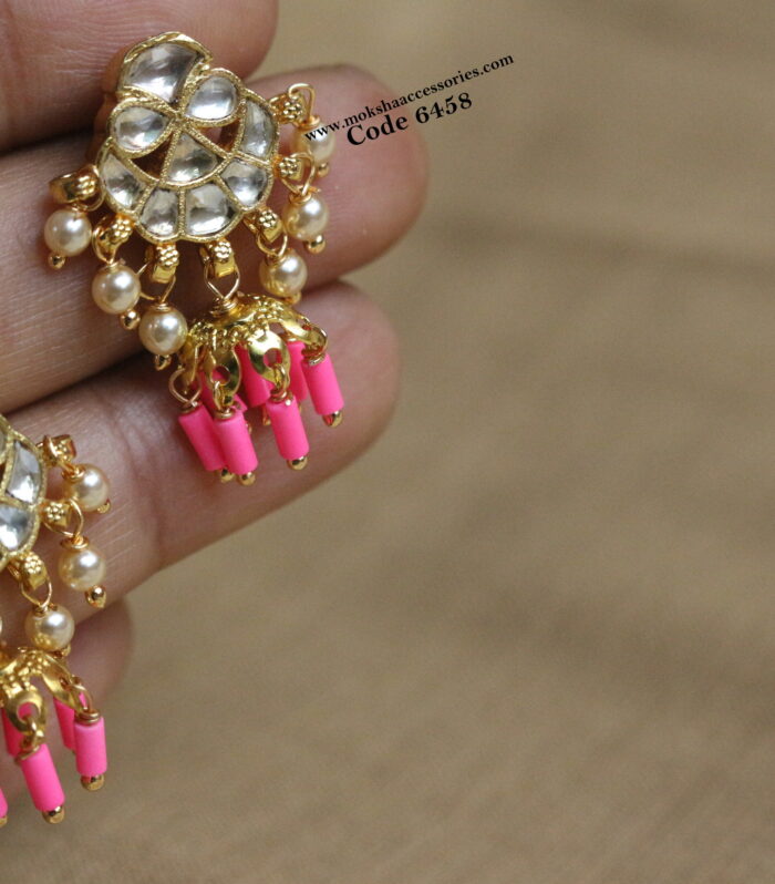 Jadaukundan earrings