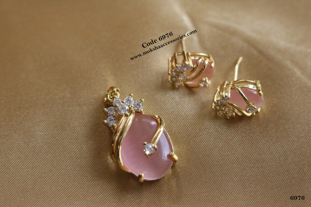 CZ pendant set