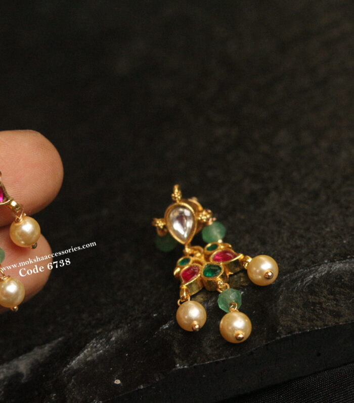 Jadaukundan earrings