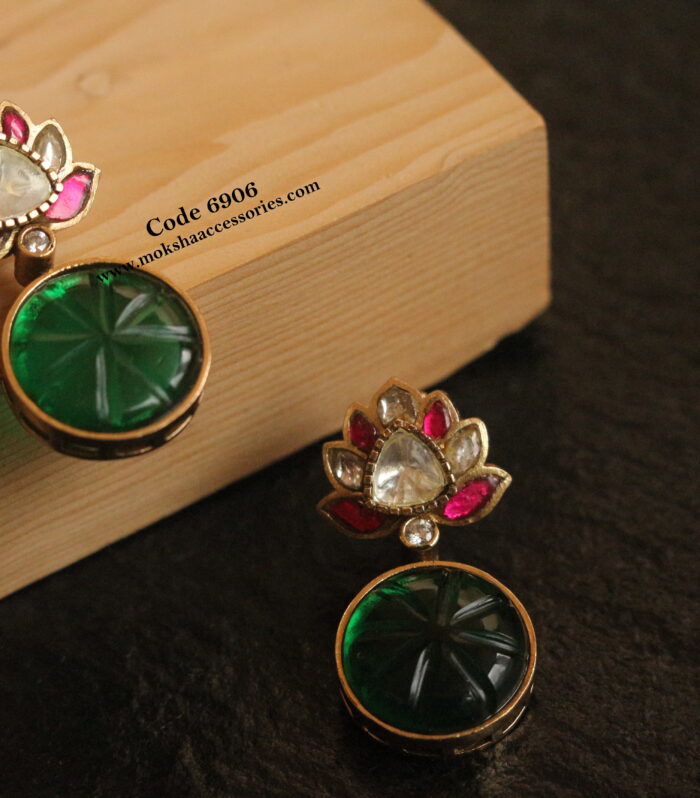 Jadaukundan earrings