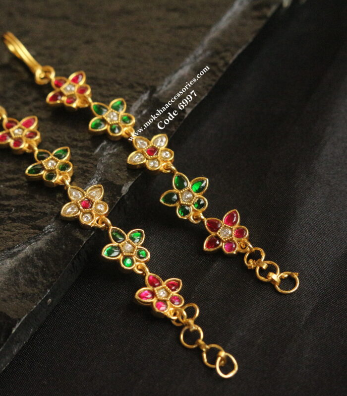 Jadaukundan ear chains (Matilu)