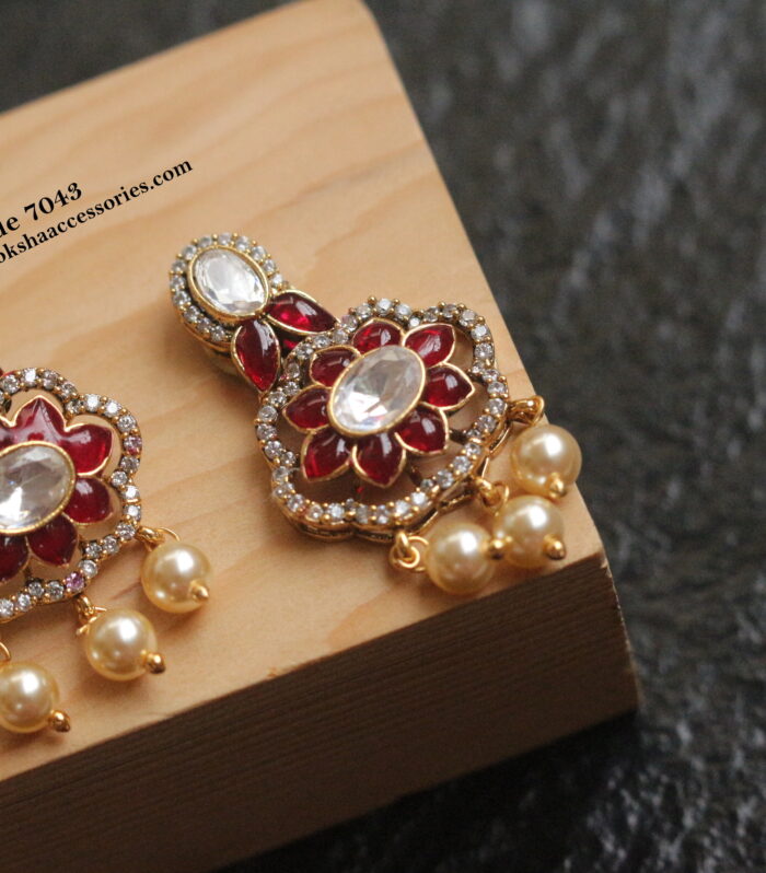 Kundan earrings
