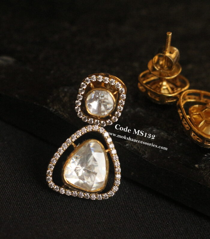 92.5 silver earrings (8.2 Gms)