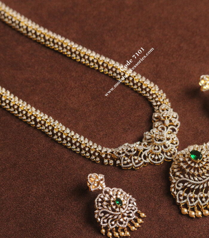 AD stone diamond replica neckset