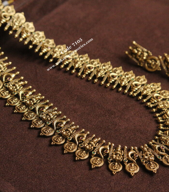 Antique gold haram set
