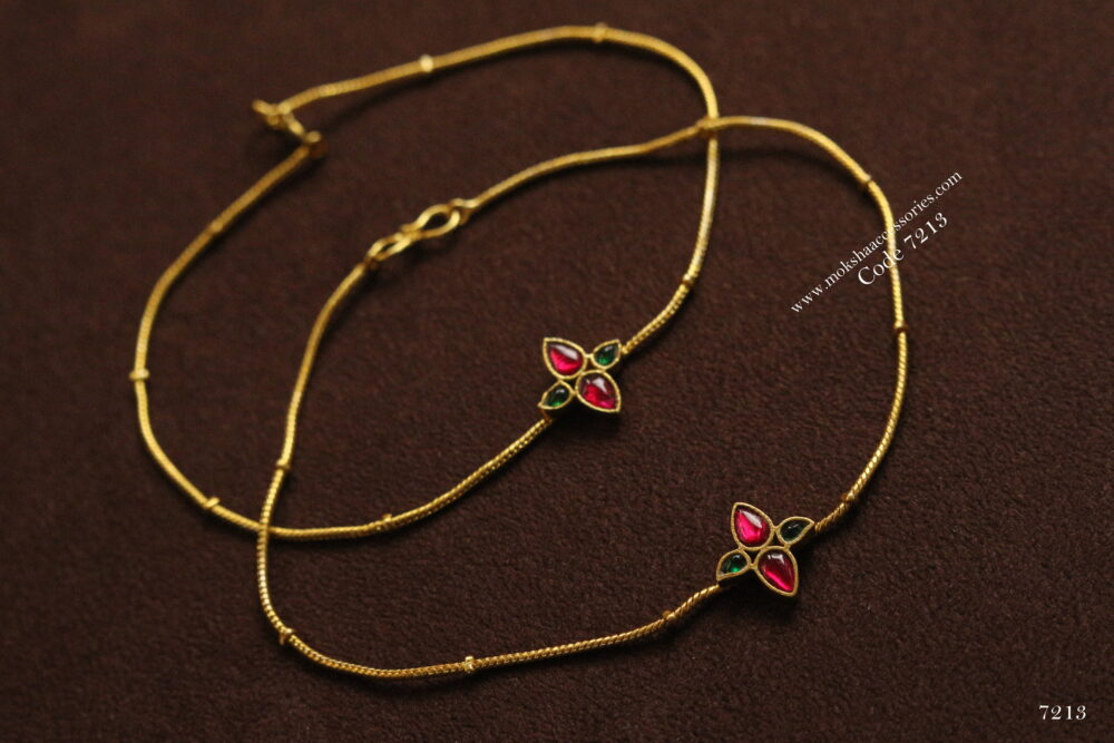 Jadaukundan Anklets