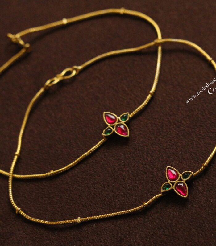 Jadaukundan Anklets