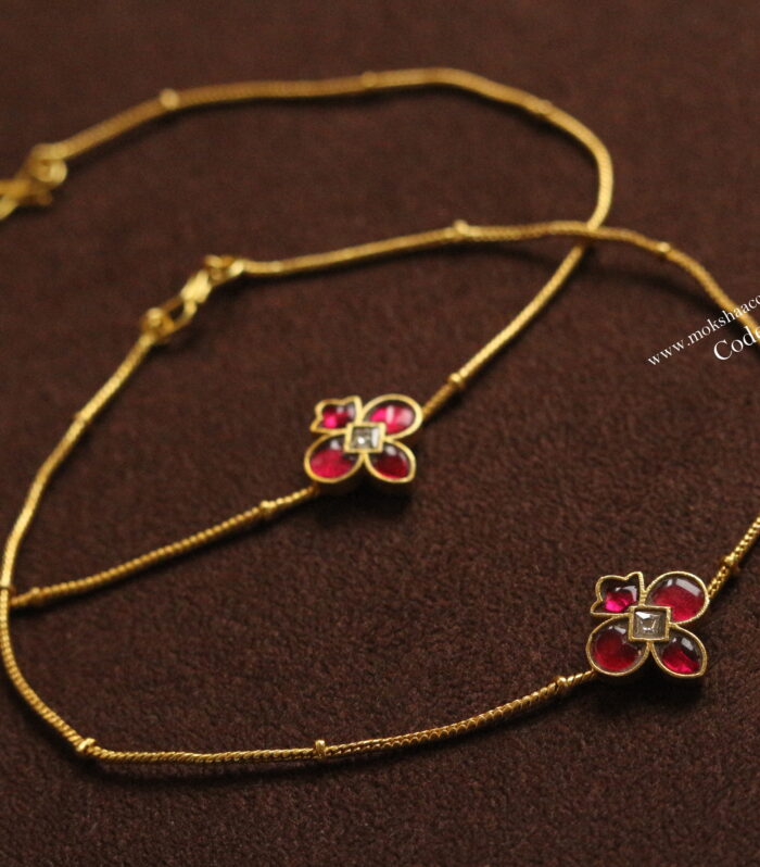 Jadaukundan Anklets