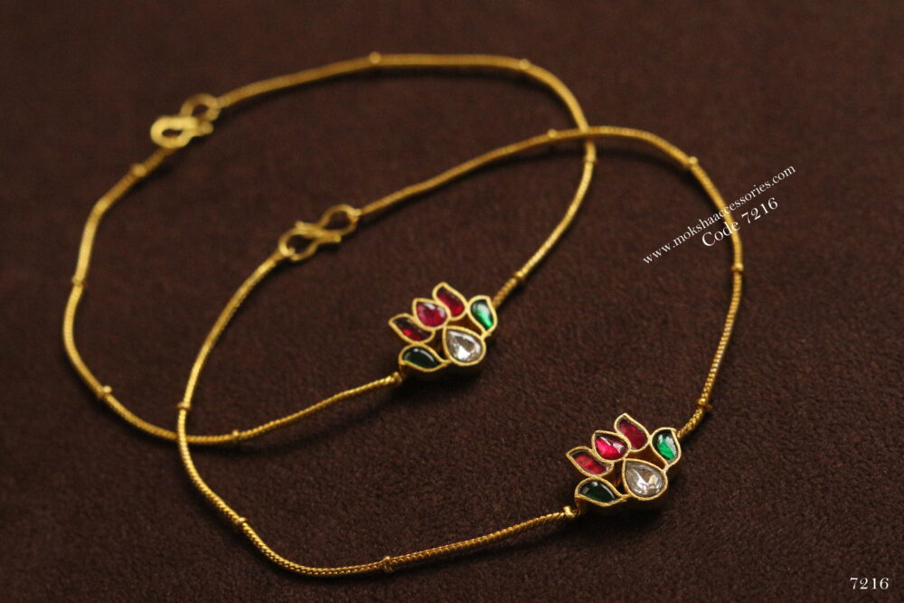 Jadaukundan Anklets