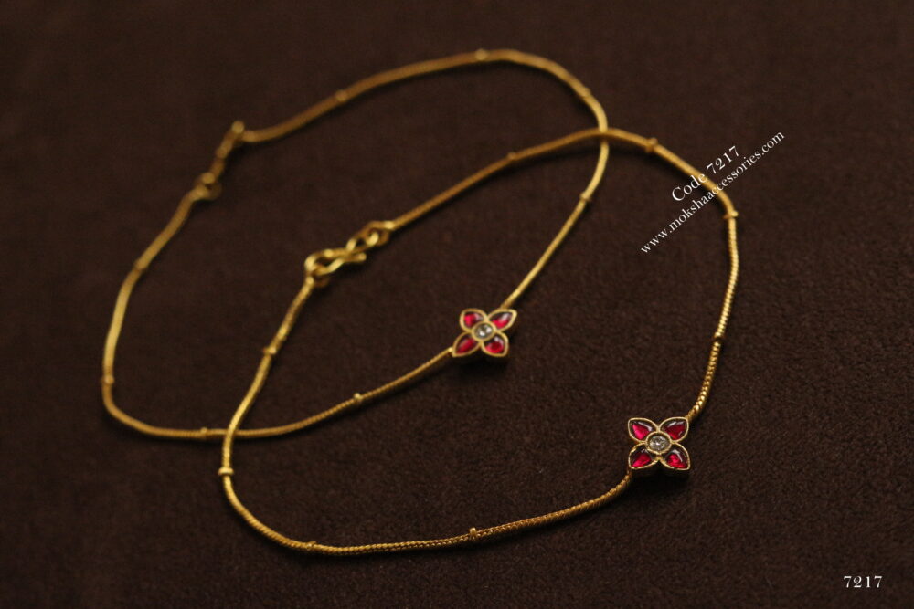 Jadaukundan Anklets