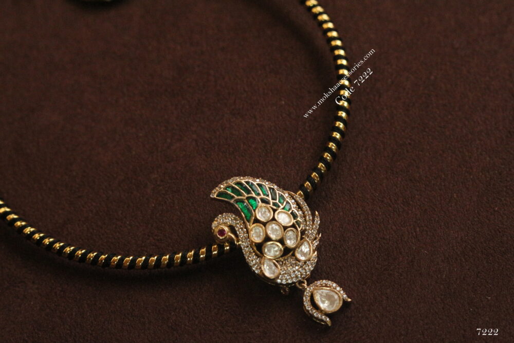 Hasli with jadaukundan pendant