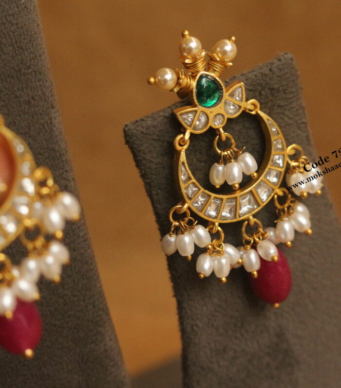 Jadaukundan earrings