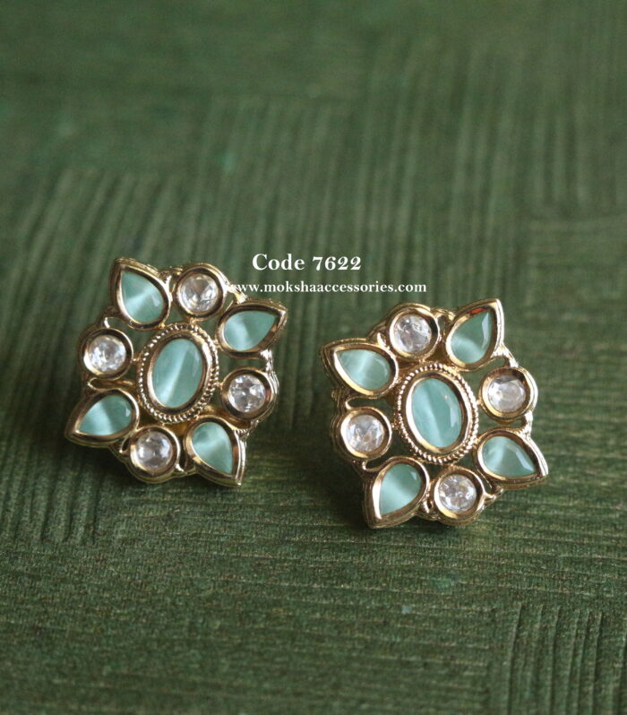 kundan studs