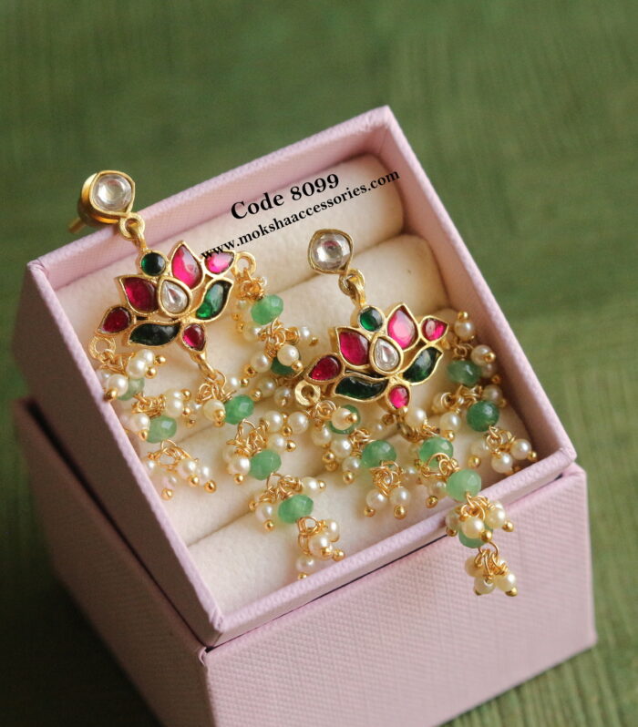 Jadaukundan earrings