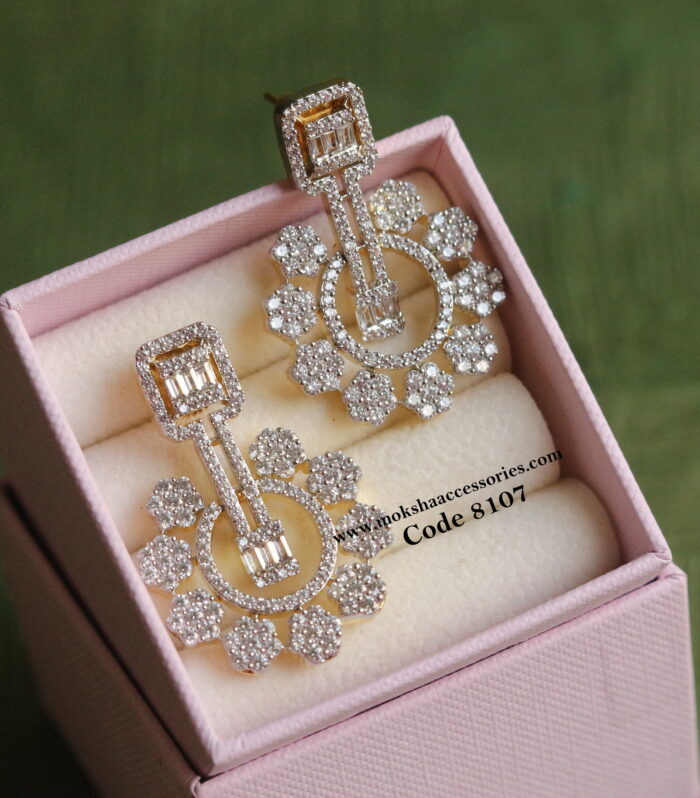 CZ earrings