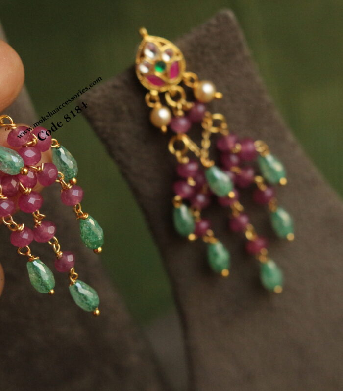 Jadaukundan earrings