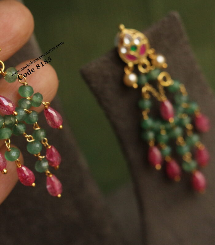 Jadaukundan earrings