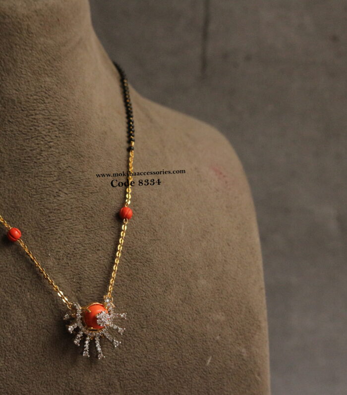 Balaji shanku chakram pendant with invisible chain