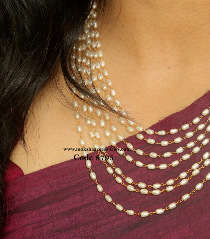 Pearl 7 layer chain