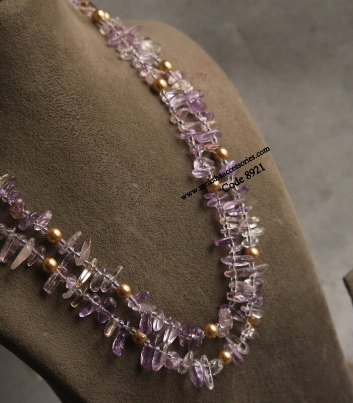 Fancy beads with sarvoski pearls