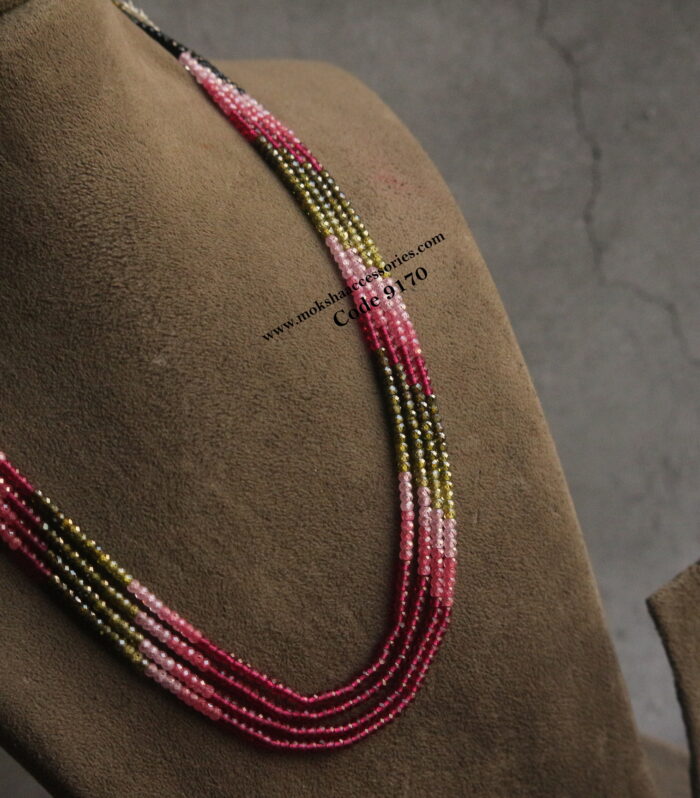 Multicolor real cz beads