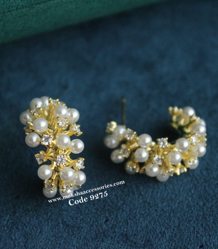 Pearl earrings