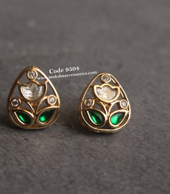 Kundan studs