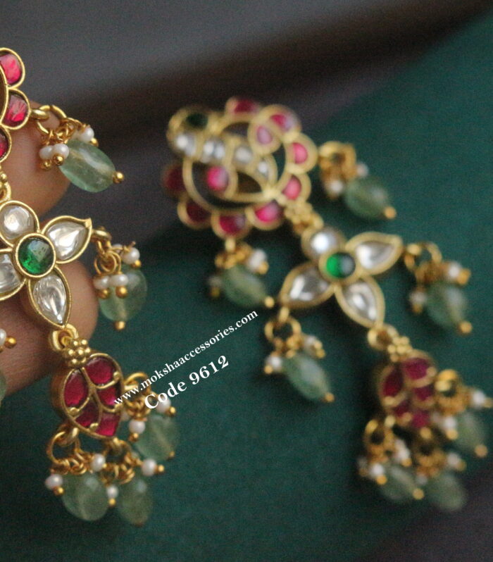 Jadaukundan earrings