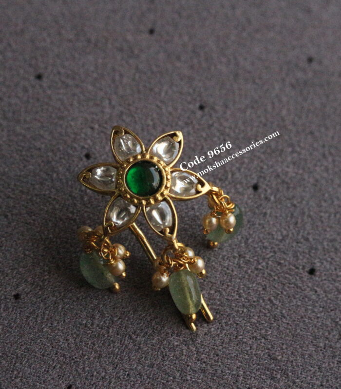 Jadaukundan hair pin