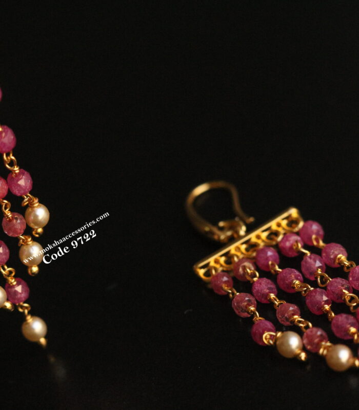 Real czs with sarvoski pearl drops