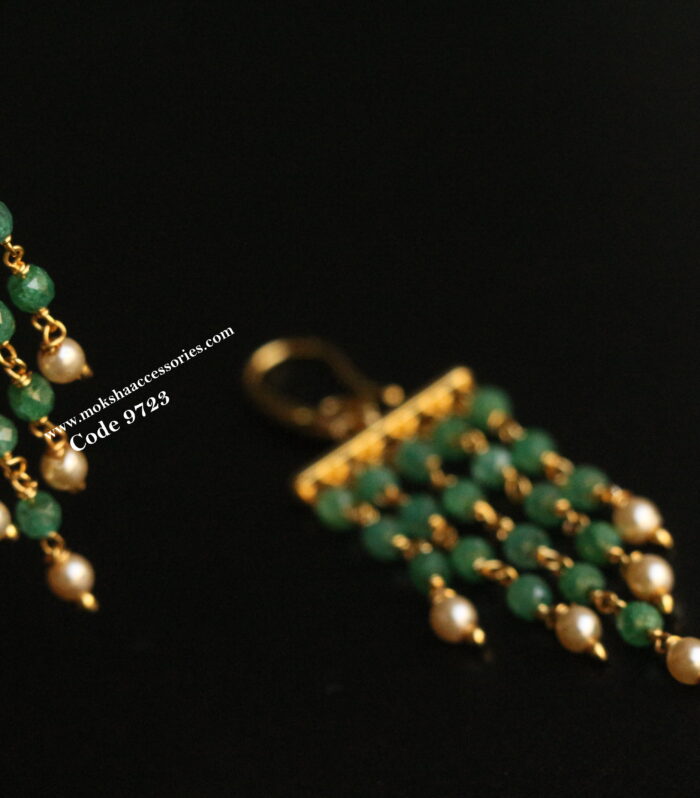 Real czs with sarvoski pearl drops