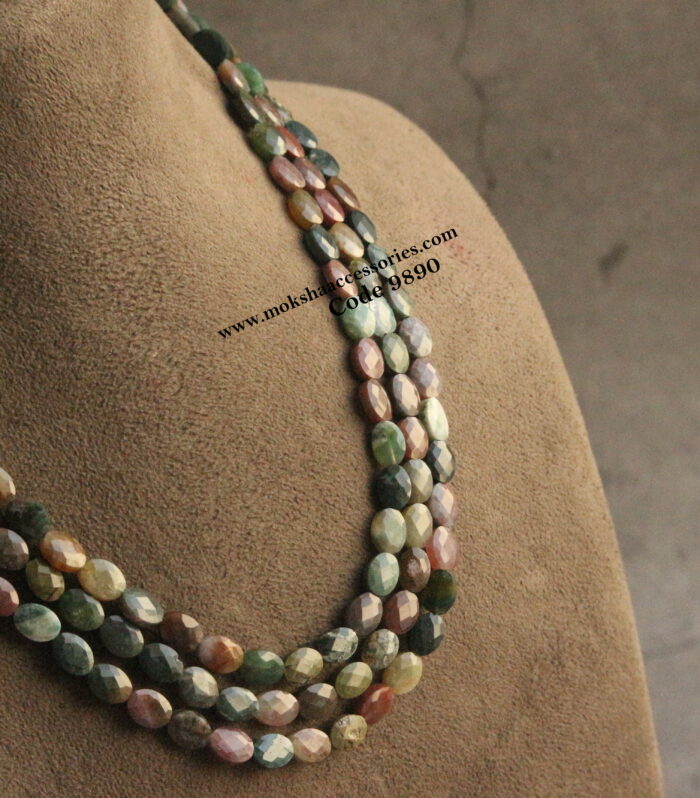 Natural thurmalin beads