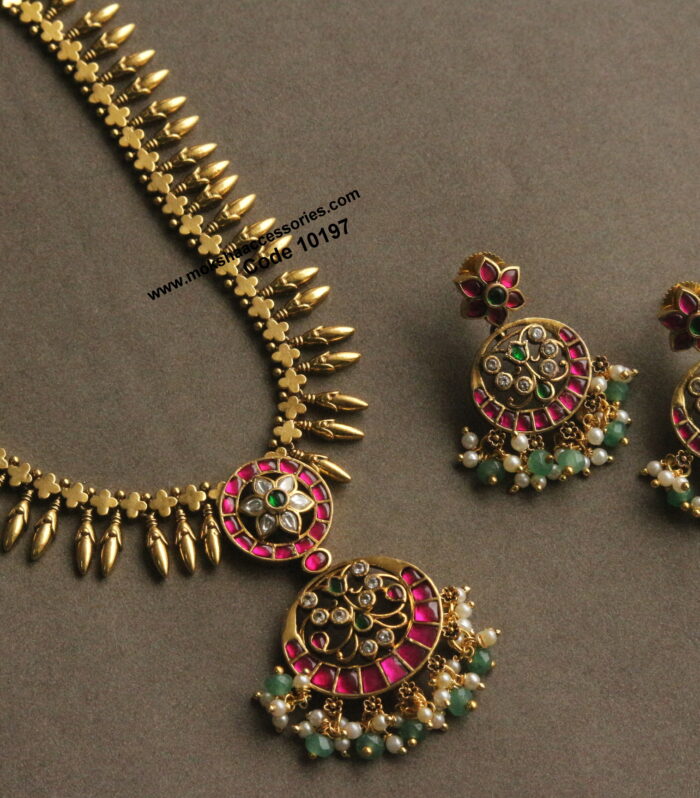 Jadaukundan neckset