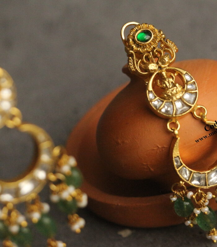 Jadaukundan earrings