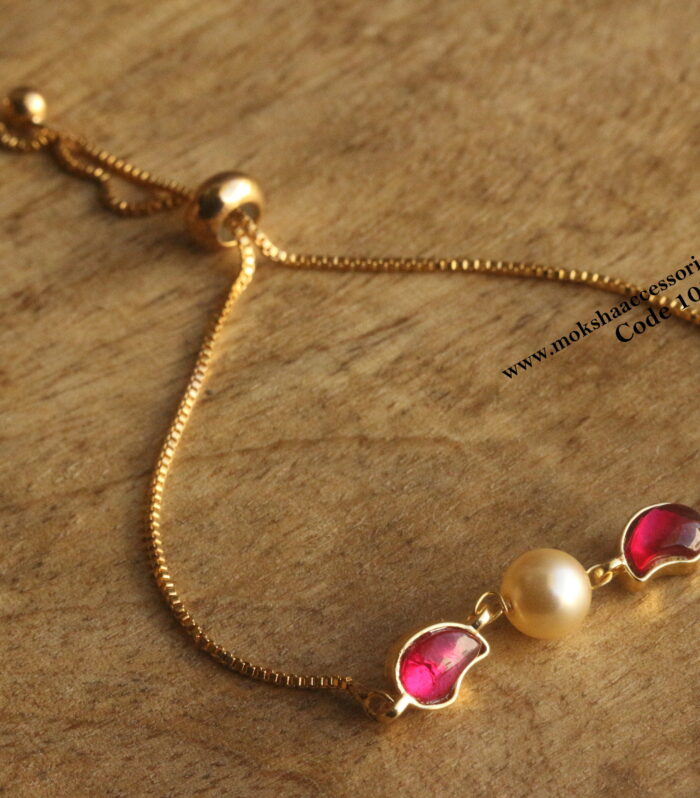 Jadaukundan adjustable bracelet