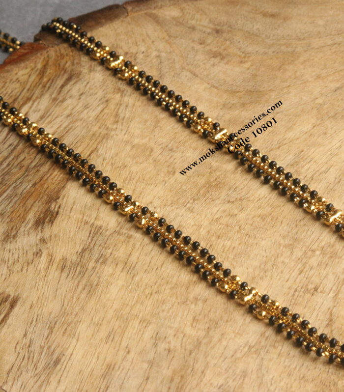 Long black beads haram without pendant