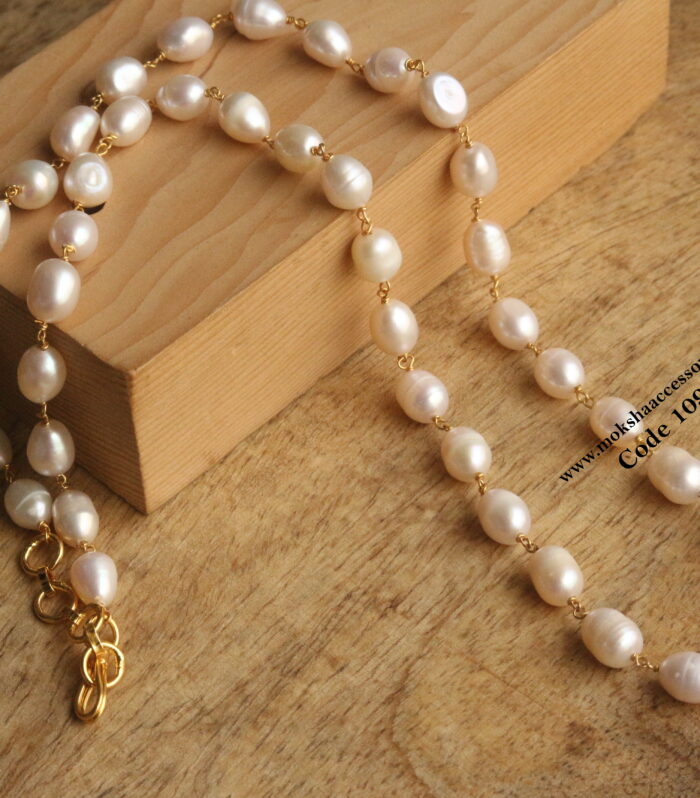 Real pearl mala