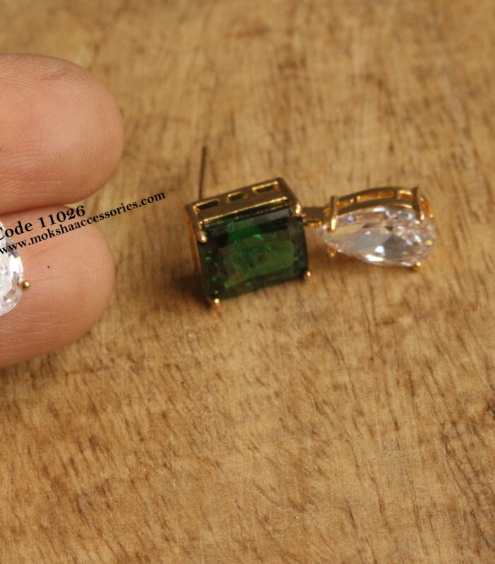 Russian stone earrings