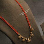 Nakshi Pendant with Corals and Gold Balls
