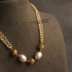 Pearls, Nakshi Gold Balls and Pearl Chain Mala