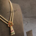 Jadaukundan Pendant with Swarovski Pearls