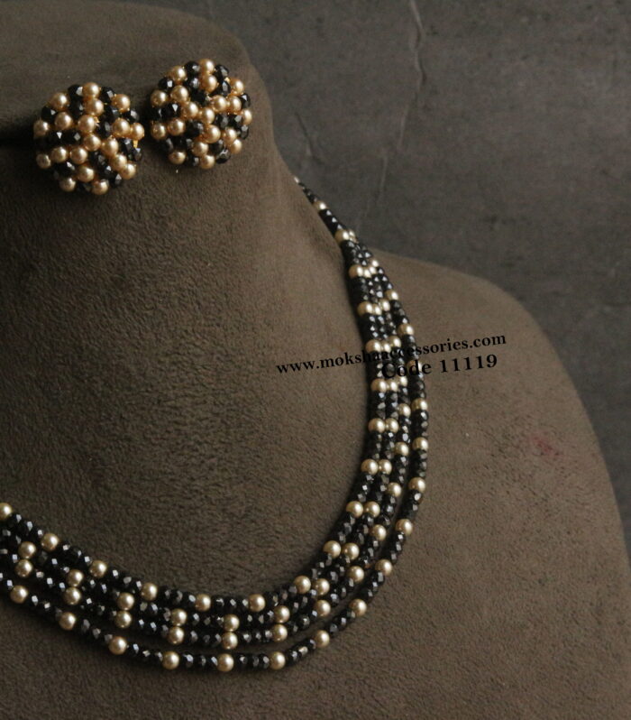 Real cz beads, sarvoski pearls and studs