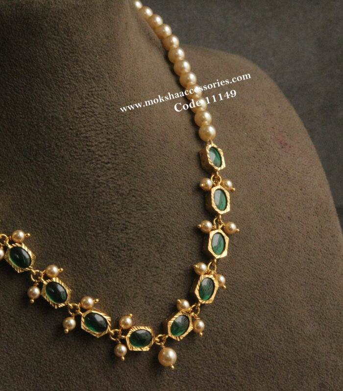 CZ pendants with sarvoski pearls