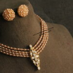 CZ Pendant with Real CZ Beads and Swarovski Pearls