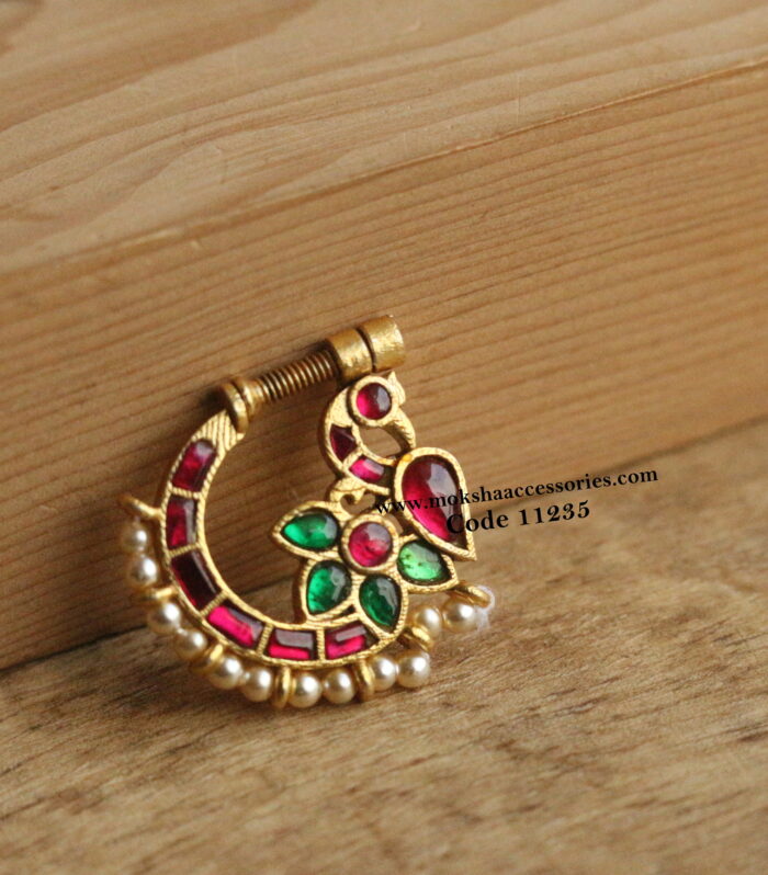 Jadaukundan nose ring