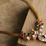 Jadaukundan Nanu Patti Necklace